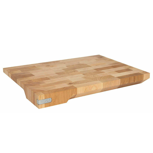 Furi Pro Chop & Transfer Chopping Board Large | Ash Hardwood 
