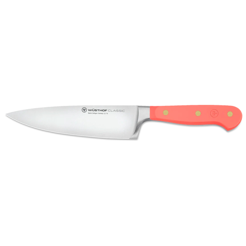 Wusthof Classic Chef's 16cm Knife | Coral Peach