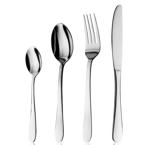 Trenton Sydney 96 Piece Cutlery Dining Set Stainless Steel 96pc | Knife Fork Spoon Cafe