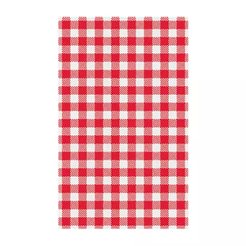 Moda 310×190mm Gingham Red Greaseproof Paper Pack of 200