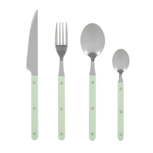 Davis & Waddell Saltara 16pc Stainless Steel Cutlery Set 16 Piece Mint Green