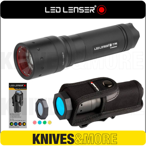 New LED LENSER T7M Flashlight 400 Lumens Torch & Intelligent Filter
