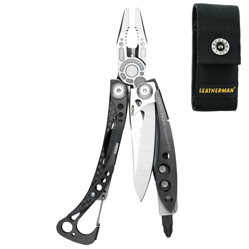 NEW LEATHERMAN SKELETOOL CX STAINLESS STEEL MULTI-TOOL & NYLON SHEATH