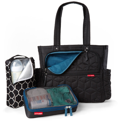 SH203000 FORMA PACK & GO NAPPY  SKIP HOP BABY BAG - BLACK SKIPHOP