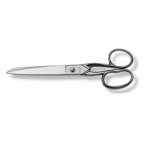 VICTORINOX HOUSEHOLD SCISSORS NICKEL PLATED LONG EYE 21CM 8.1020.21