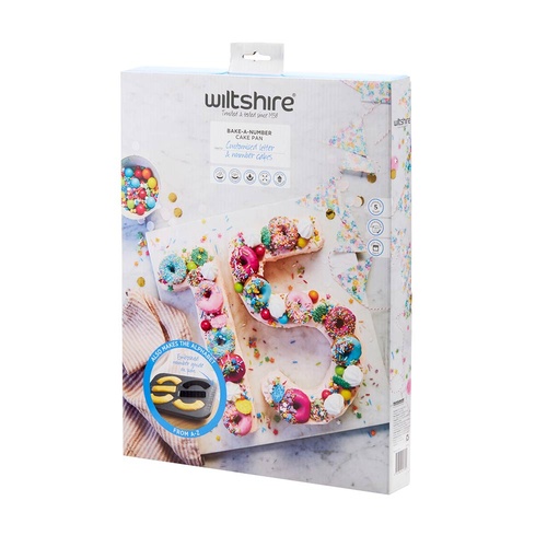 WILTSHIRE PARTYBAKE BAKEWARE - NON-STICK BAKE-A-NUMBER CAKE PAN