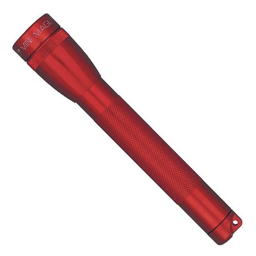 MAGLITE 2AA FLASHLIGHT RED MADE IN USA "FREE POSTAGE" 85720