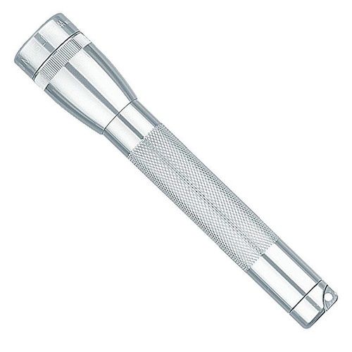 MAGLITE 2AA FLASHLIGHT SILVER MADE IN USA "FREE POSTAGE" 85790