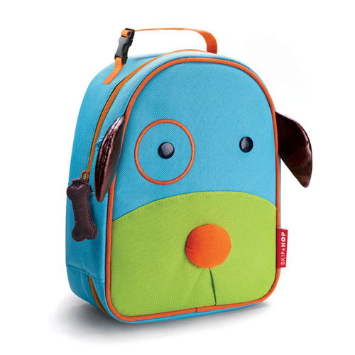 SH212101 ZOO LUNCHIES SKIP HOP LUNCH BAG - DOG SKIPHOP *AUS STOCK 100% GENUINE*