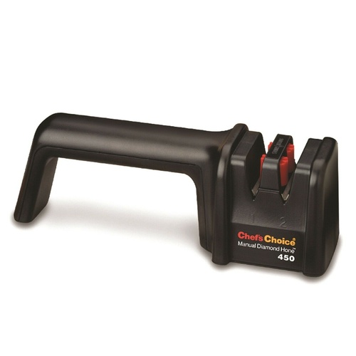CHEFS CHOICE 450 DIAMOND 2 STAGE HONE MANUAL KNIFE SHARPENER CC450