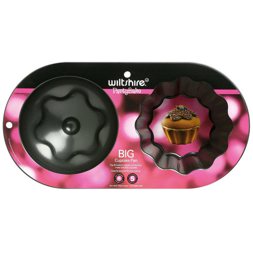 NEW WILTSHIRE PARTYBAKE BIG CUPCAKE PAN 2 CUP CAKE MOULD