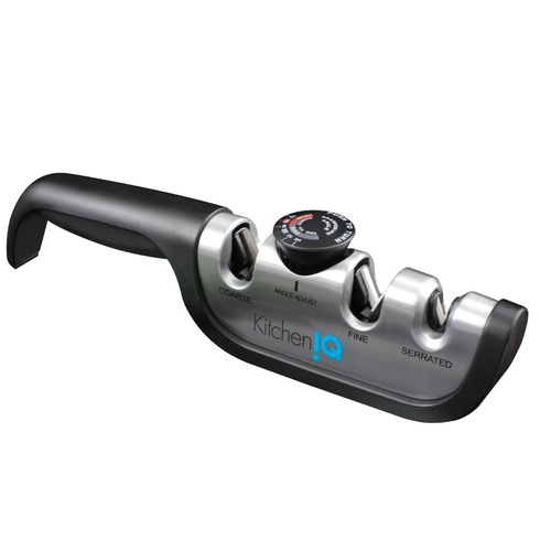 New Kitchen IQ Angle Adjust Knife Manual Sharpener