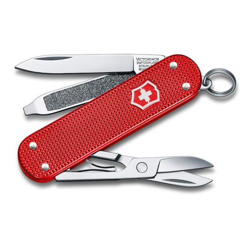 Victorinox Swiss Army Classic SD Alox Pocket Knife | Berry Red
