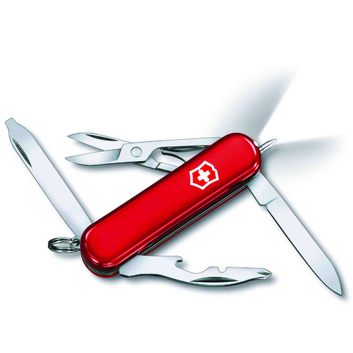 Victorinox Swiss Army Midnight Manager 58mm Pocket Knife | 10 Functions