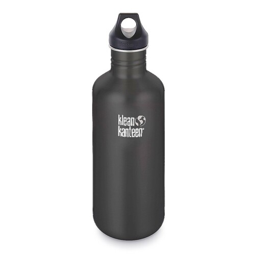 KLEAN KANTEEN 40OZ / 1182ML CLASSIC WATER BOTTLE | SHALE BLACK