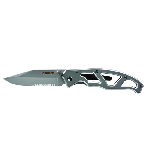 GERBER PARAFRAME I CLIP STAINLESS SERRATED BLADE KNIFE 2248443