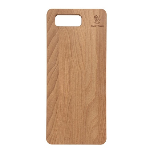 STANLEY ROGERS 56195 THERMO BEECH LARGE SLICING BOARD 450X200X18 DURABLE BEECHWOOD BOARD