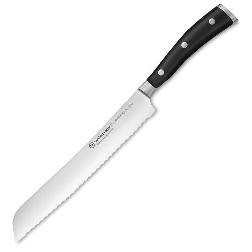 Wusthof Classic Ikon Bread Knife | 20cm Black