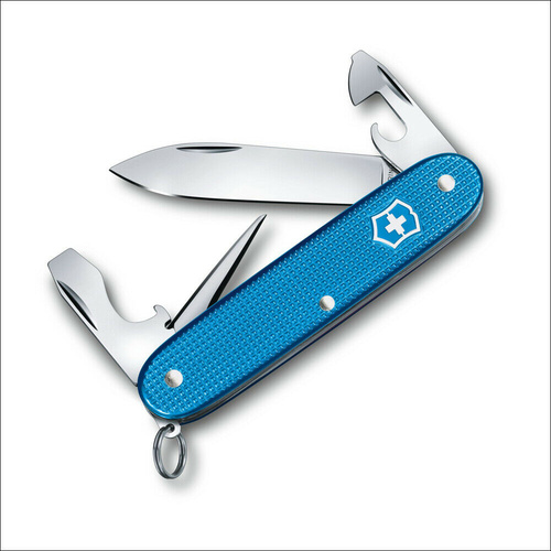 NEW VICTORINOX SWISS ARMY PIONEER ALOX LE 2020 AQUA BLUE LIMITED EDITION