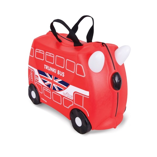 Trunki Ride on Kids Suitcase Luggage Toy Box | Boris Bus