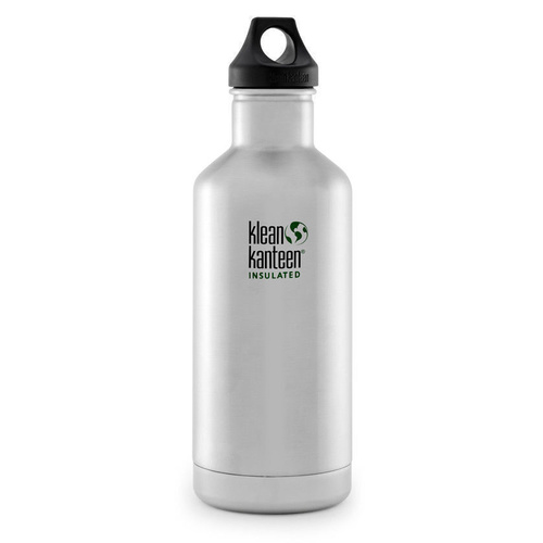 New KLEAN KANTEEN 32oz 946ml Insulated Classic STAINLESS Water Bottle BPA Free