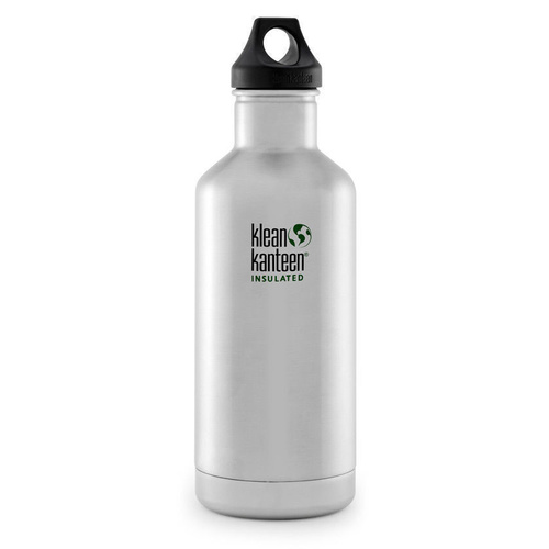 New KLEAN KANTEEN 32oz 946ml Insulated Classic STAINLESS Water Bottle BPA Free