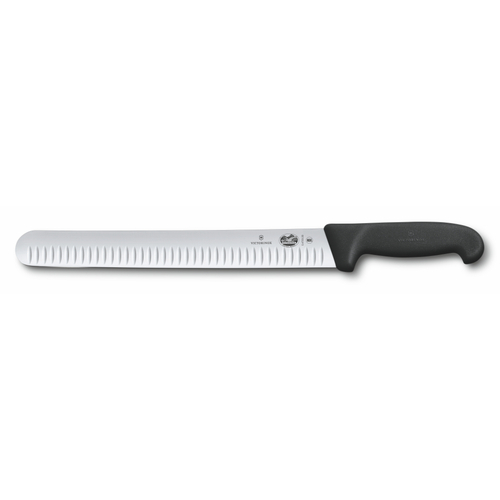  Victorinox Salmon Slicing Knife with Fluted Edge 36cm Fibrox Handle 5.4723.36