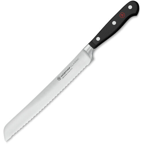Wusthof Classic Black Bread Knife 20cm