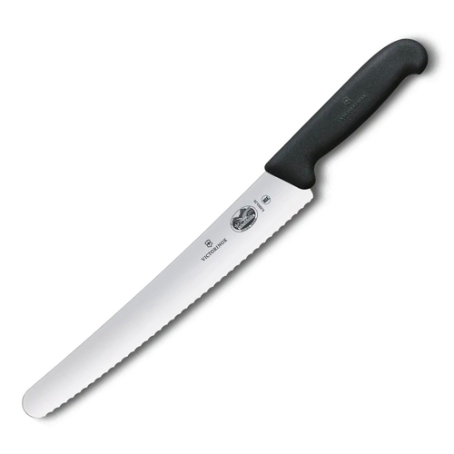Victorinox Fibrox Pastry 26cm Knife Black | 5.2933.26