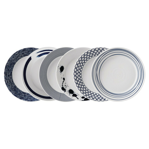 Royal Doulton Pacific 23cm Pasta Bowl Set of 6 | 6pc
