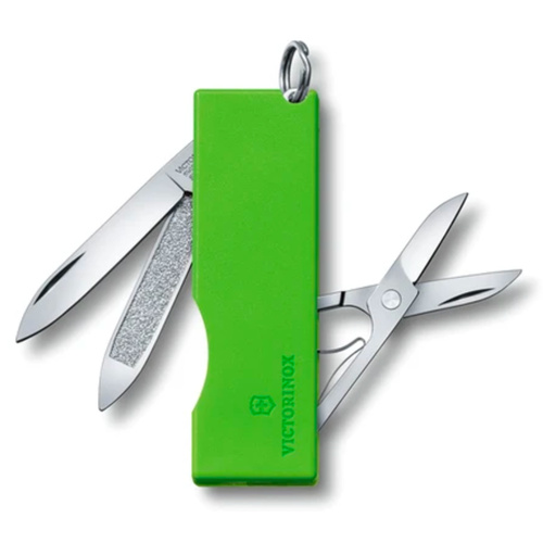 VICTORINOX TOMO GREEN - SWISS ARMY POCKET KNIFE