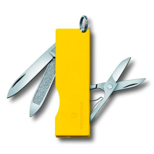 VICTORINOX TOMO YELLOW - SWISS ARMY POCKET KNIFE