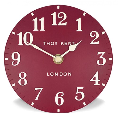 Thomas Kent 30cm Mulberry Arabic Wall Clock - Red