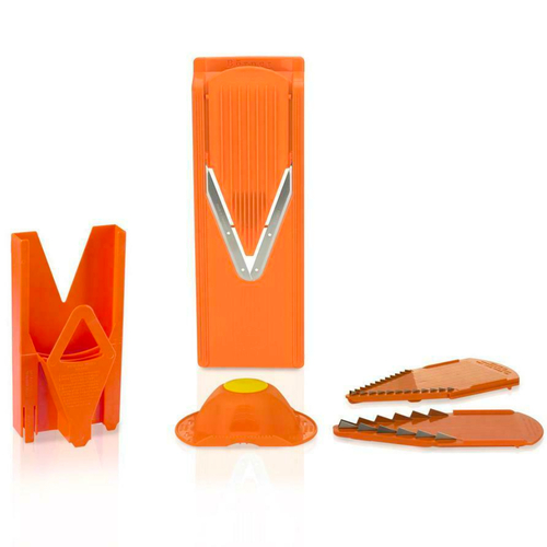 BORNER V SLICER V3 + MULTI BOX + SAFETY HAT + 3 BLADE INSERTS ORANGE GERMAN