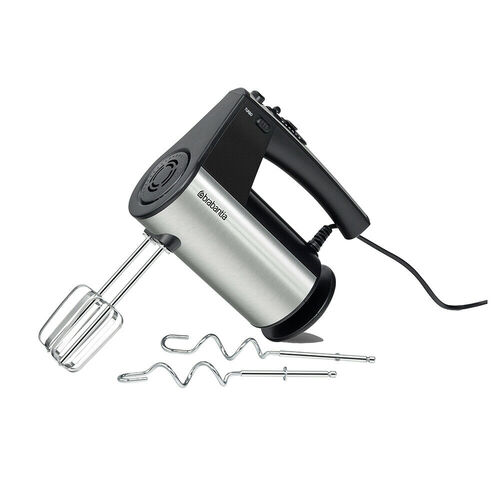  Brabantia 300W Electric Hand Mixer Brushed Stainless Steel