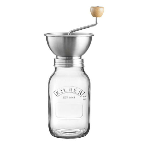 NEW KILNER 1 LITRE SAUCE & MILL MAKER JAR  