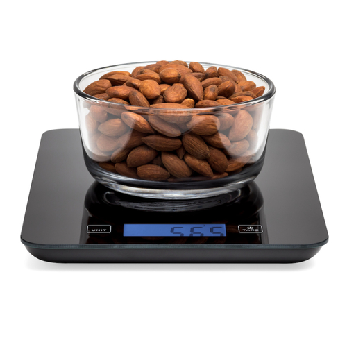 CLICKCLACK EQUIP DIGITAL 5KG DIGITAL KITCHEN SCALE | BLACK