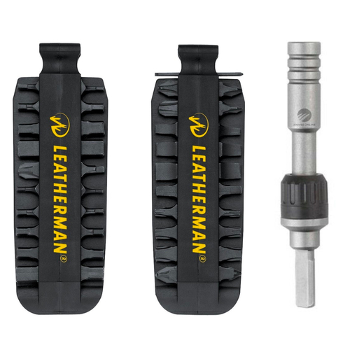 LEATHERMAN BIT KIT MULTI-TOOL + RATCHET DRIVER EXTENDER 