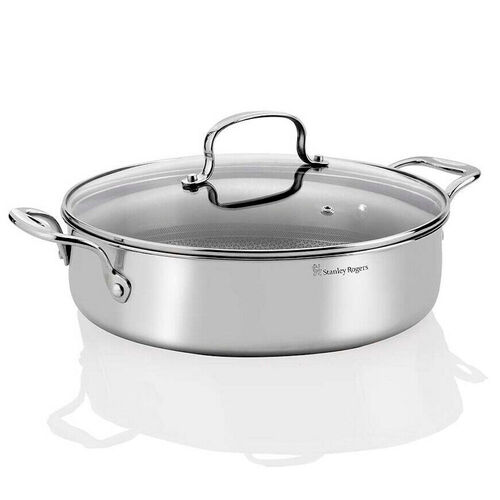 Stanley Rogers Matrix  Non-Stick 28cm / 4.5L Chefs Pan With Lid