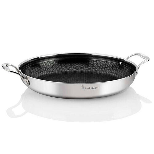 STANLEY ROGERS MATRIX NON-STICK 36CM ROUND ROASTING PAN 