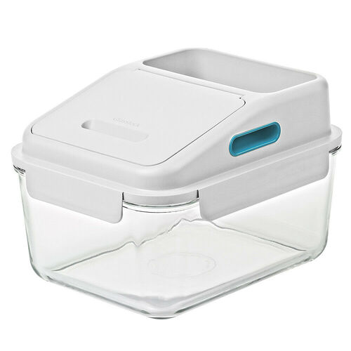 Glasslock Tempered Glass 6 Litre Large Rice Storage Container