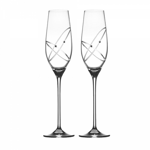 Royal Doulton Promises Flutes With This Ring Champagne Flute 160ml - Set Of 2