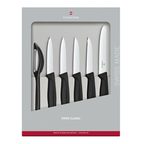 Victorinox 6 Piece Classic Paring Knife Set Gift Boxed 6pc Knives | 6.7113.6G