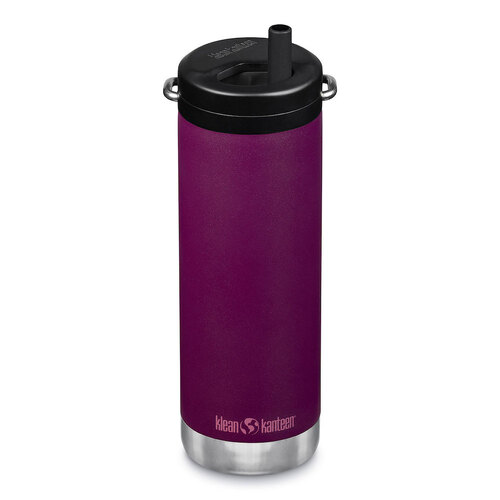 KLEAN KANTEEN 473ML / 16OZ TKWIDE INSULATED PURPLE POTION W/ TWIST CAP