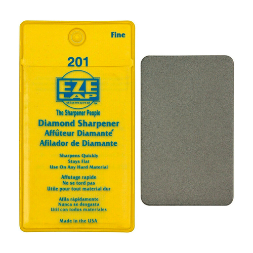 New Eze Lap 50 x 80mm Credit Card Diamond Sharpener 201 Fine