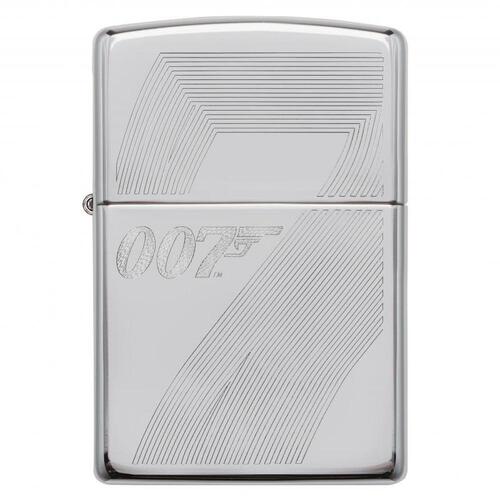 Zippo James Bond Design HP Chrome Lighter