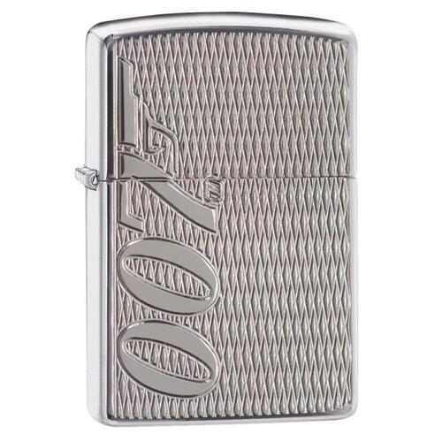 Zippo James Bond Design Armor High Polish Lighter