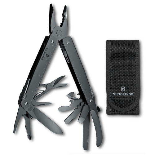 Victorinox Swiss Tool MXBS Multi-Tool + Nylon Pouch | Black 35316