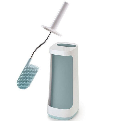 Joseph Joseph Flex Store Toilet Brush With Storage Caddy Blue / White 70536