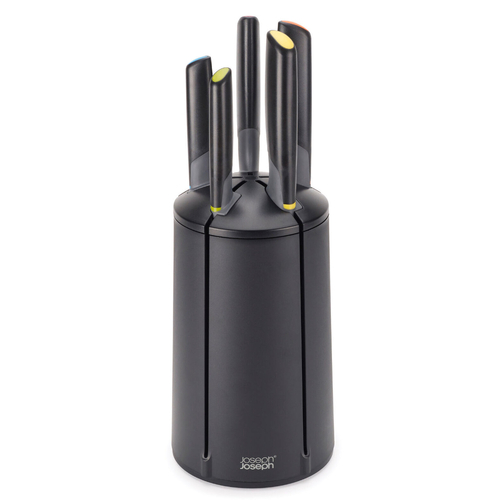 Joseph Joseph Elevate 5 Piece Kitchen Knives Carousel Set 10527